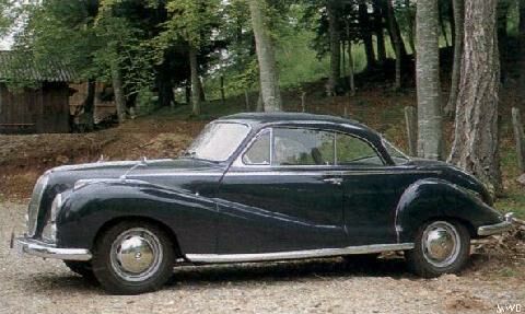 Автомобиль BMW 502 Coupe